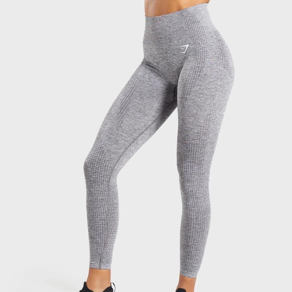 Gymshark Gray High-Waisted Leggings